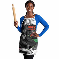 Huey P. Newton Apron Revolutionary Portrait - Panther Graphic Surrender to the Revolution Quote - Wonder Print Shop