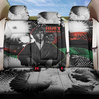 Huey P. Newton Back Car Seat Cover Revolutionary Portrait - Panther Graphic Surrender to the Revolution Quote - Wonder Print Shop