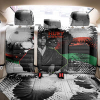 Huey P. Newton Back Car Seat Cover Revolutionary Portrait - Panther Graphic Surrender to the Revolution Quote - Wonder Print Shop