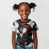Huey P. Newton Kid T shirt Revolutionary Portrait - Panther Graphic Surrender to the Revolution Quote TS04
