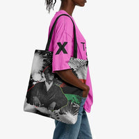 Huey P. Newton Tote Bag Revolutionary Portrait - Panther Graphic Surrender to the Revolution Quote - Wonder Print Shop
