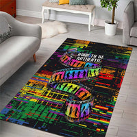 100% Human Area Rug Born to Be Authentic