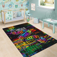 100% Human Area Rug Born to Be Authentic