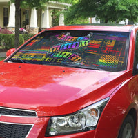 100% Human Auto Sun Shade Born to Be Authentic