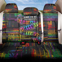 100% Human Back Car Seat Cover Born to Be Authentic
