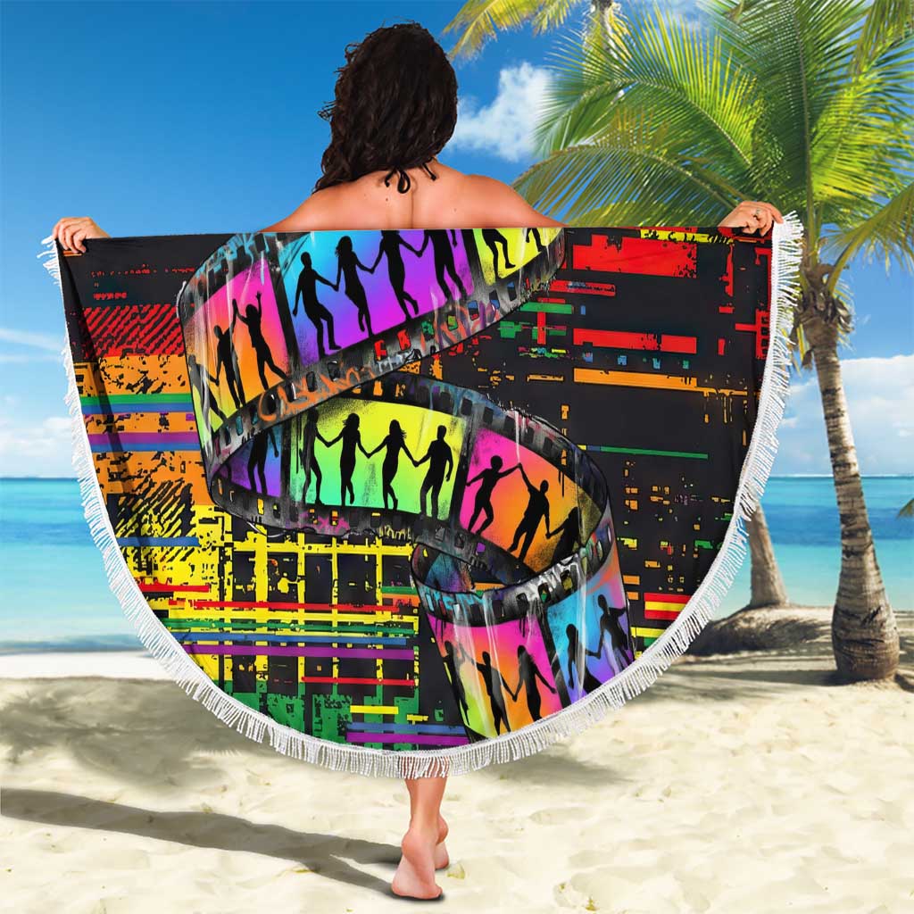 100% Human Beach Blanket Born to Be Authentic