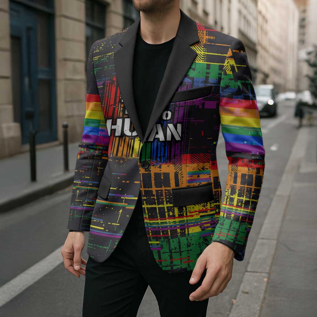 100% Human Blazer Born to Be Authentic