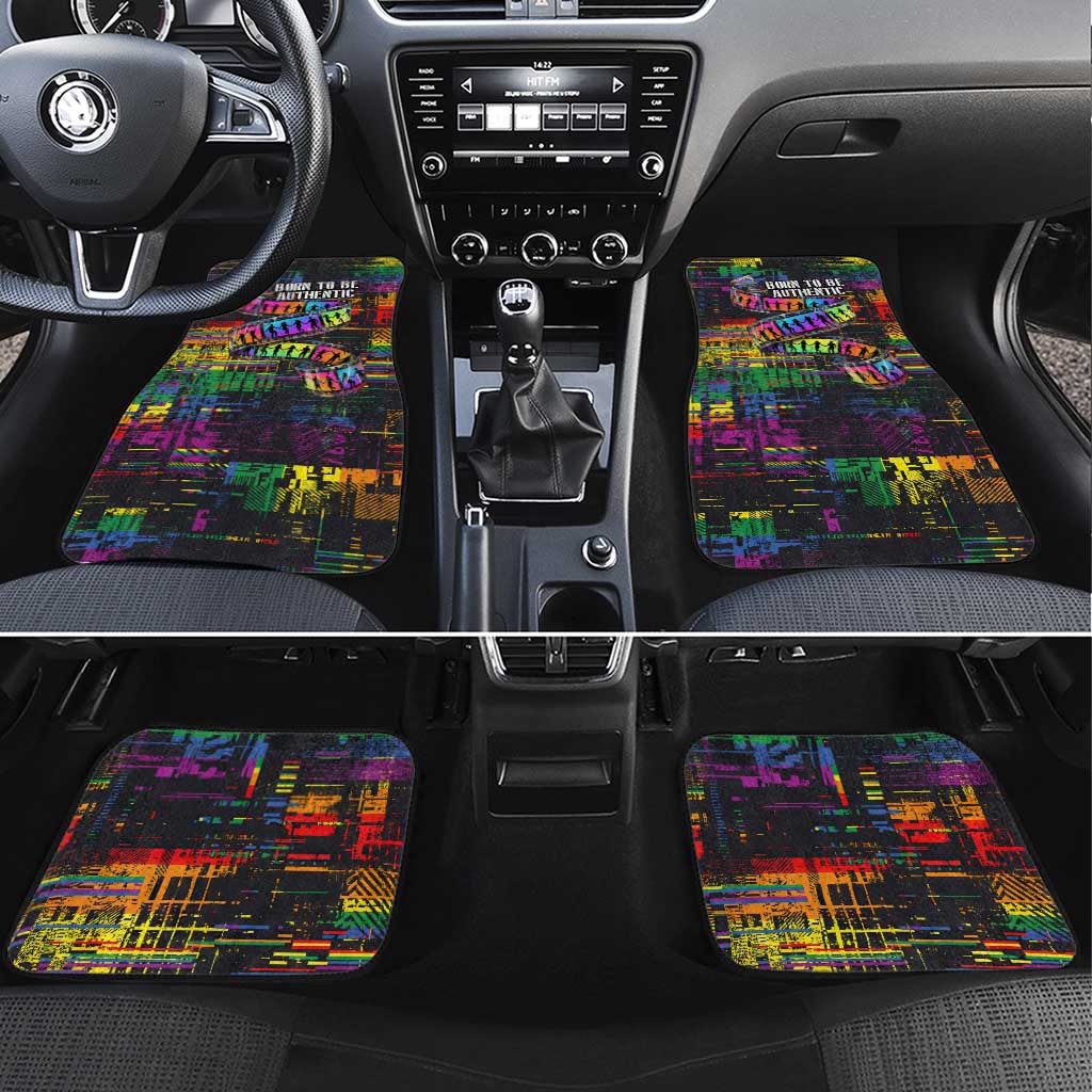 100% Human Car Mats Born to Be Authentic