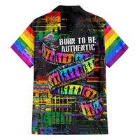 100% Human Hawaiian Shirt Born to Be Authentic