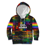 100% Human Kid Hoodie Born to Be Authentic