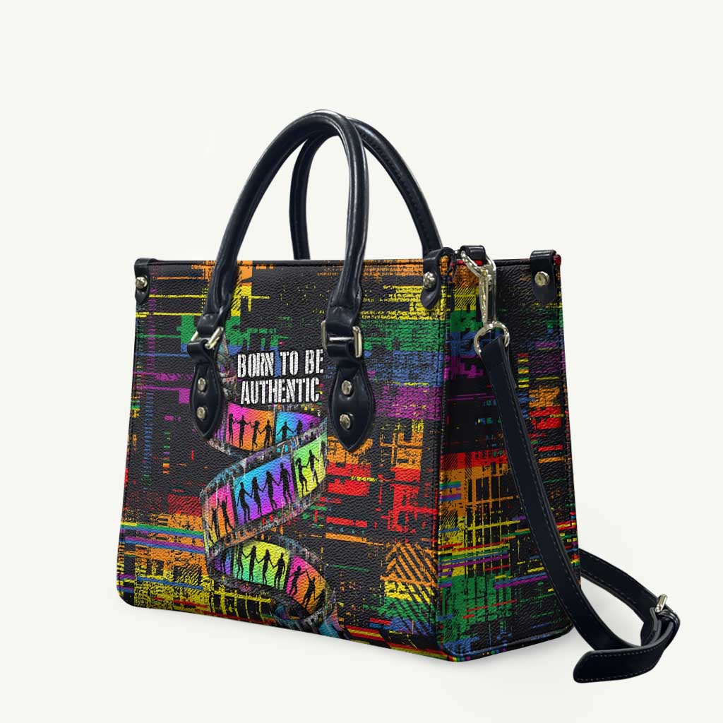 100% Human Leather Bag Born to Be Authentic