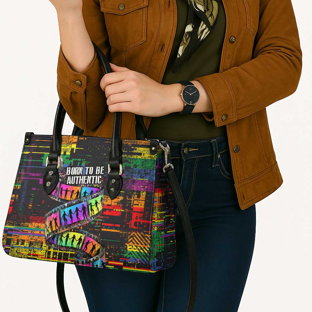 100% Human Leather Bag Born to Be Authentic