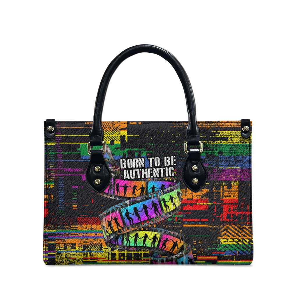 100% Human Leather Bag Born to Be Authentic