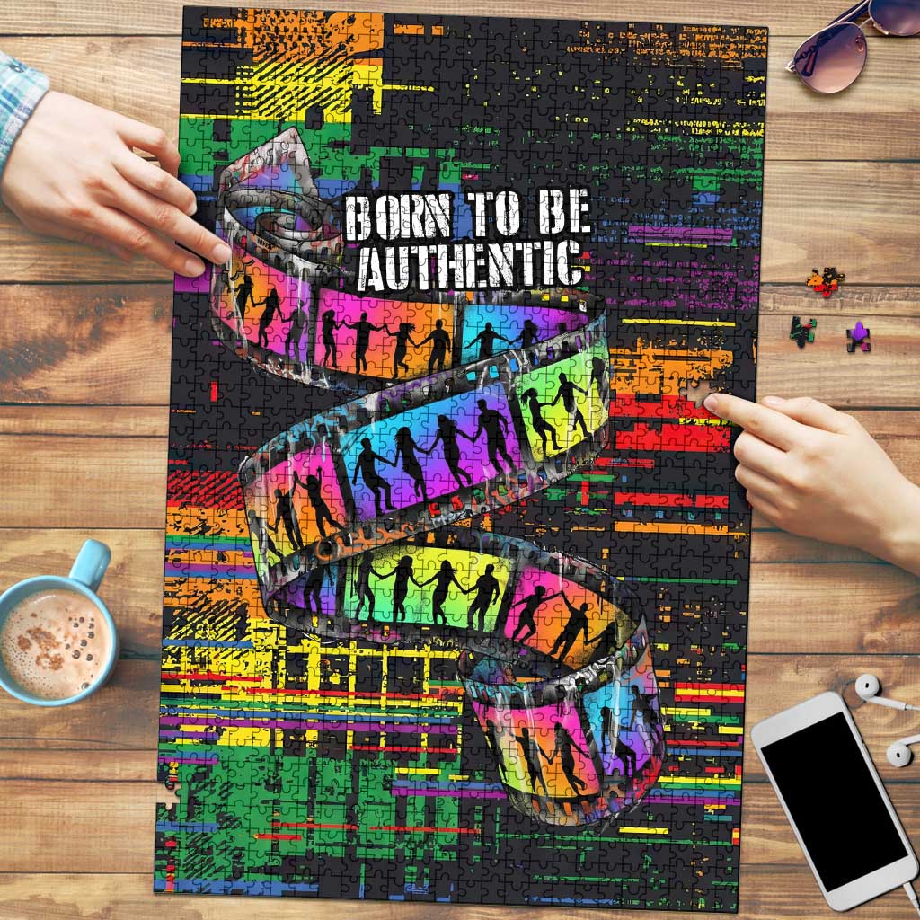 100% Human Puzzle Born to Be Authentic