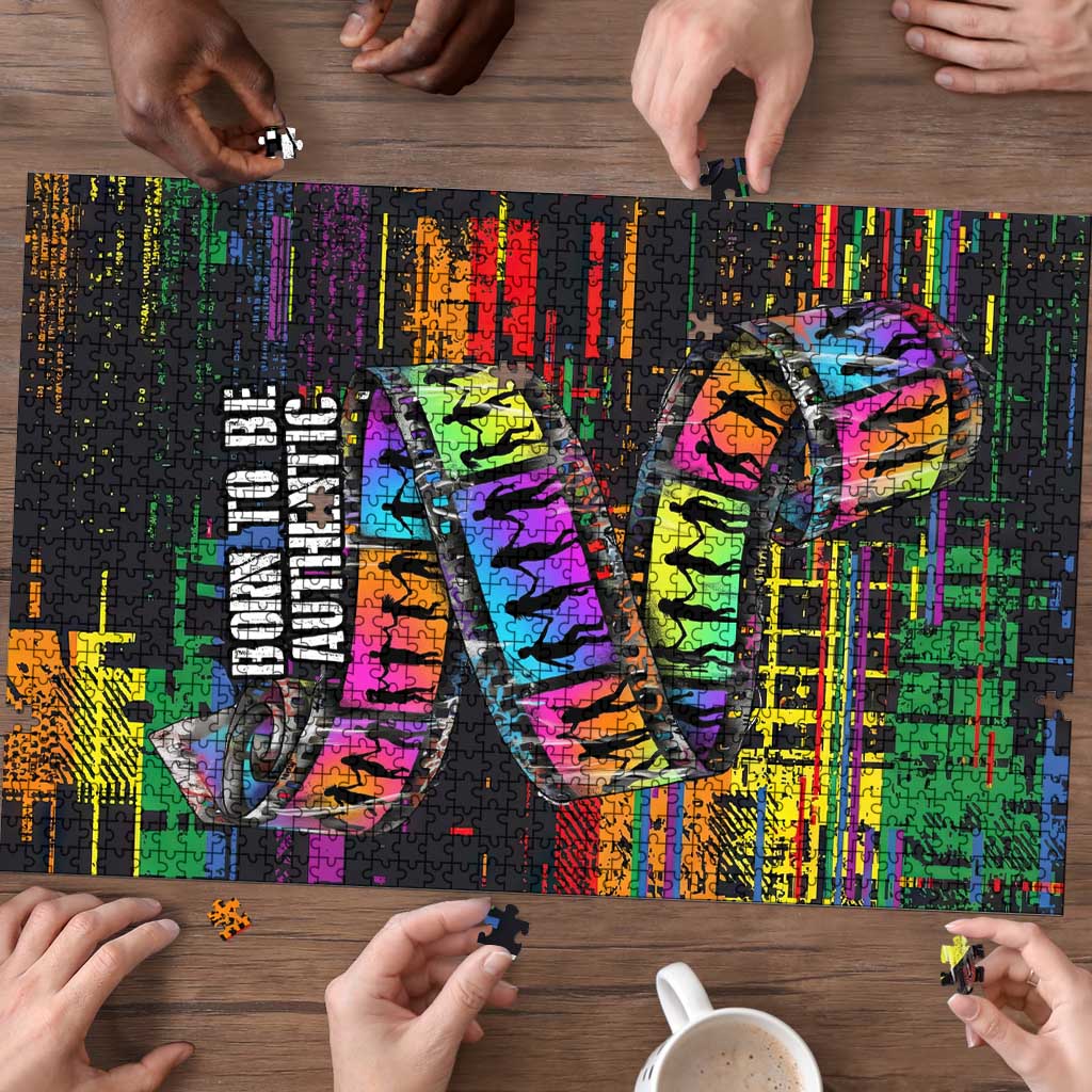 100% Human Puzzle Born to Be Authentic