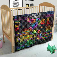 100% Human Quilt Born to Be Authentic