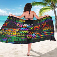 100% Human Sarong Born to Be Authentic