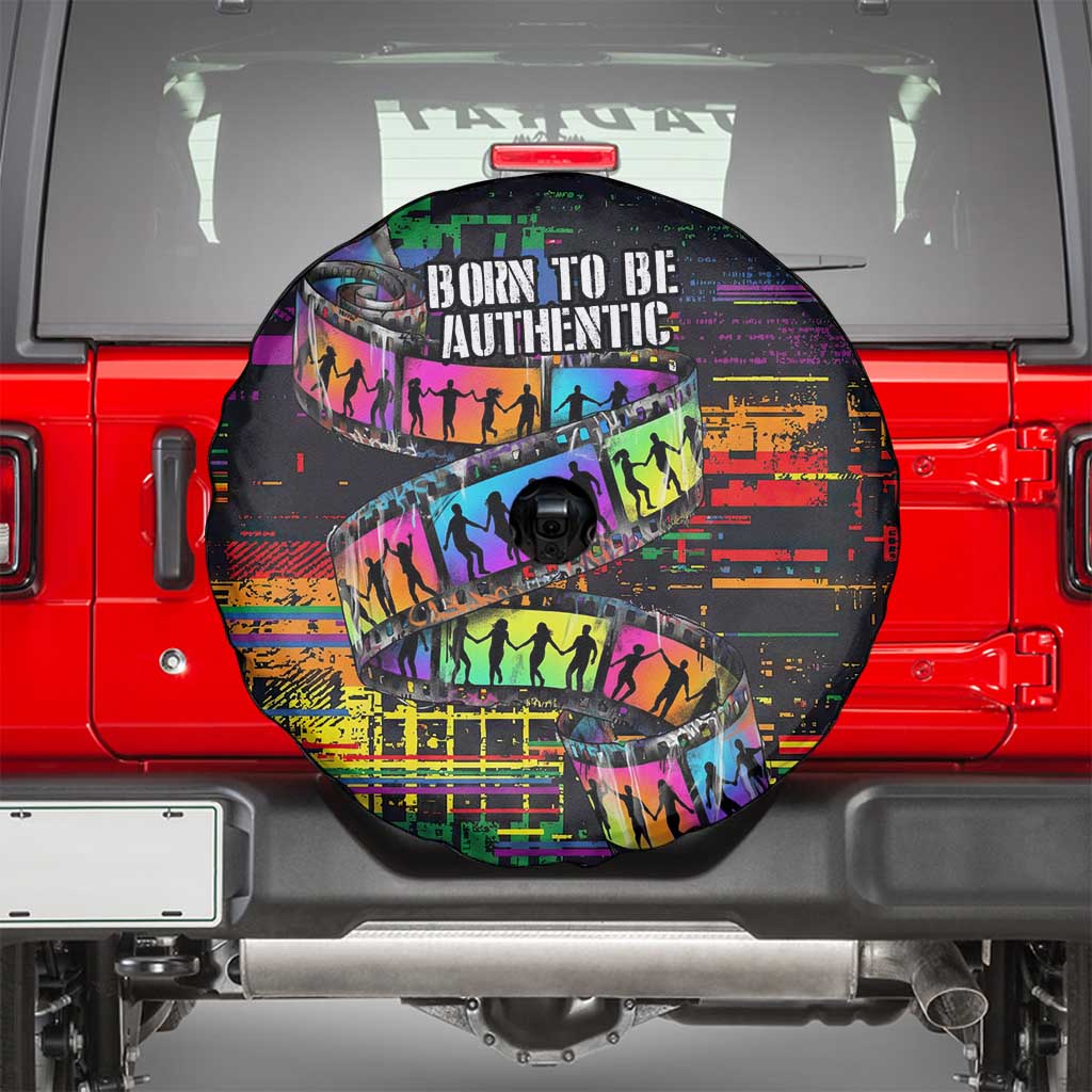 100% Human Spare Tire Cover Born to Be Authentic