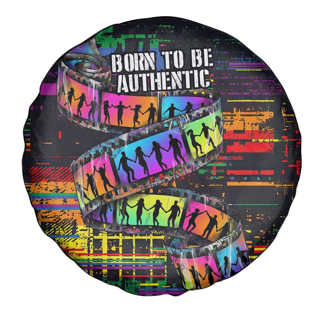 100% Human Spare Tire Cover Born to Be Authentic