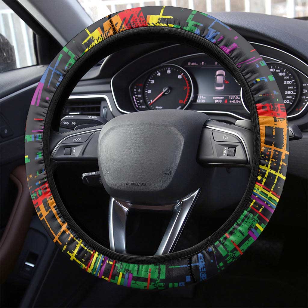 100% Human Steering Wheel Cover Born to Be Authentic
