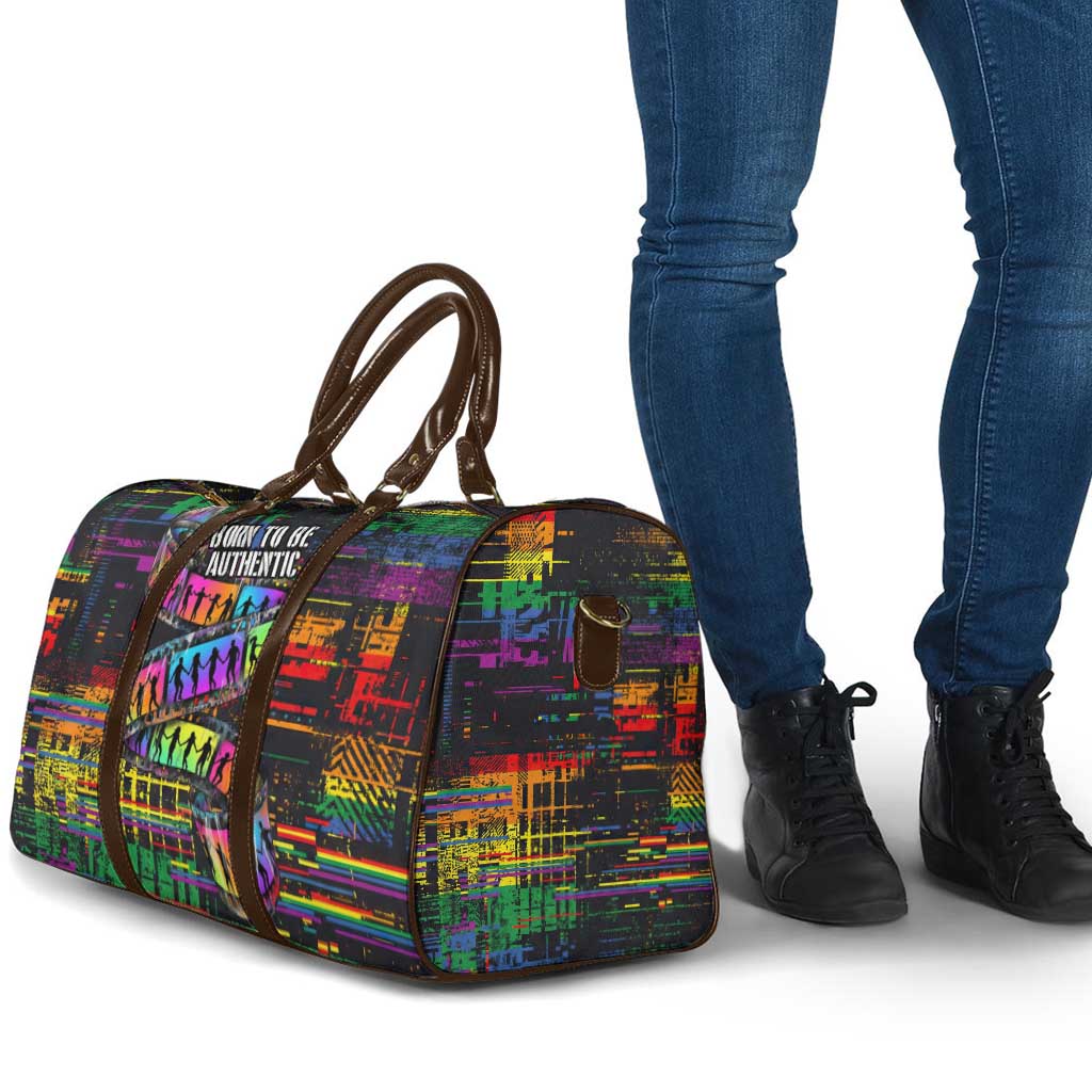 100% Human Travel Bag Born to Be Authentic