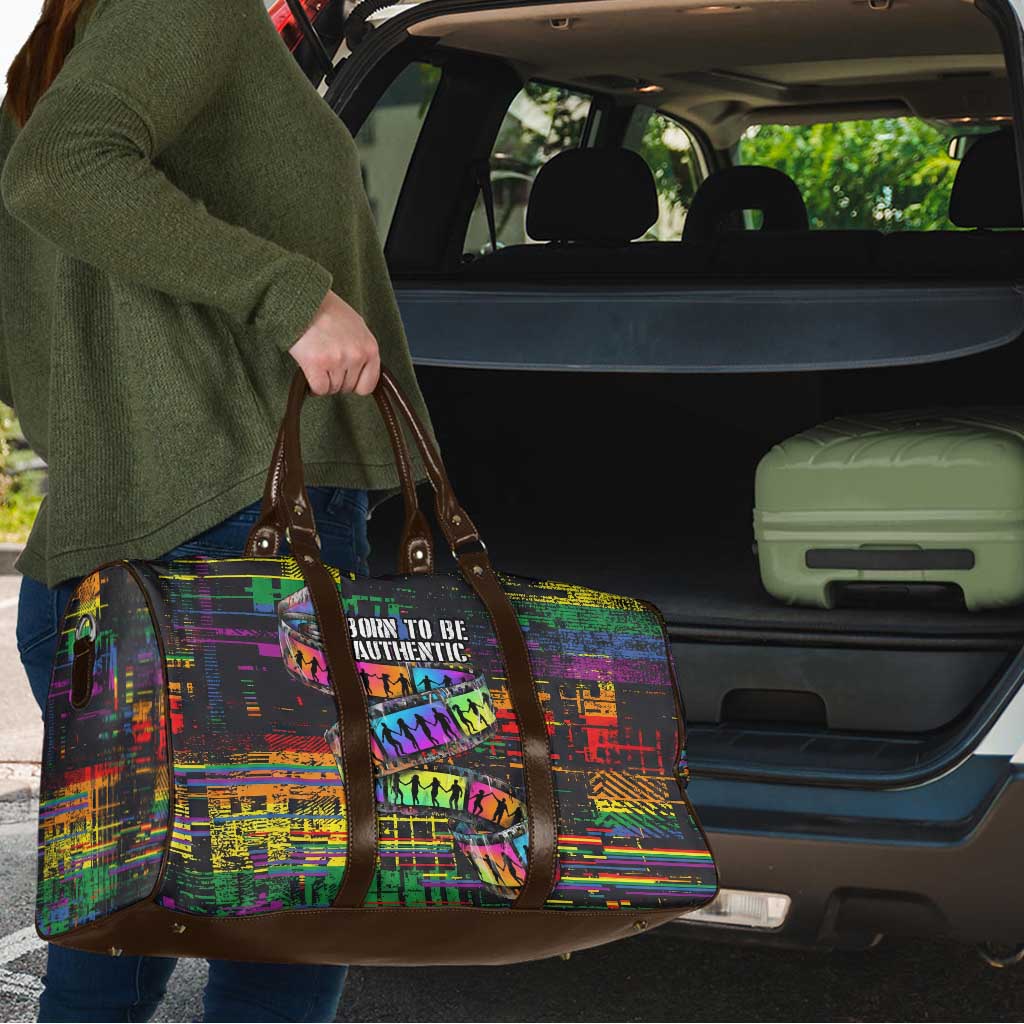 100% Human Travel Bag Born to Be Authentic