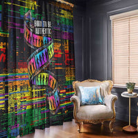 100% Human Window Curtain Born to Be Authentic