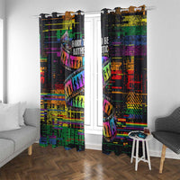 100% Human Window Curtain Born to Be Authentic