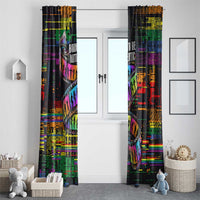 100% Human Window Curtain Born to Be Authentic