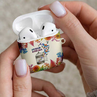 Love Blooms in Every Color AirPods Case Nature Rainbow of Freedom