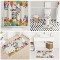 Love Blooms in Every Color Bathroom Set Nature Rainbow of Freedom