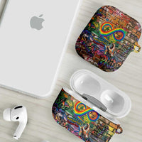 Pride Graffiti Wall AirPods Case Speak Your Truth, Embrace Your Color