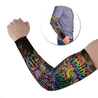 Pride Graffiti Wall Arm Sleeves Speak Your Truth, Embrace Your Color