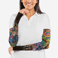 Pride Graffiti Wall Arm Sleeves Speak Your Truth, Embrace Your Color