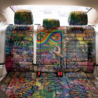 Pride Graffiti Wall Back Car Seat Cover Speak Your Truth, Embrace Your Color