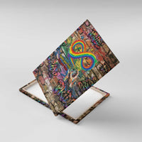 Pride Graffiti Wall Canvas Wall Art Speak Your Truth, Embrace Your Color
