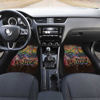 Pride Graffiti Wall Car Mats Speak Your Truth, Embrace Your Color