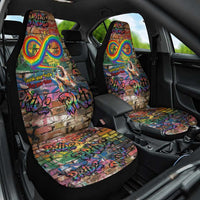 Pride Graffiti Wall Car Seat Cover Speak Your Truth, Embrace Your Color