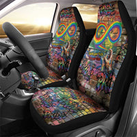 Pride Graffiti Wall Car Seat Cover Speak Your Truth, Embrace Your Color