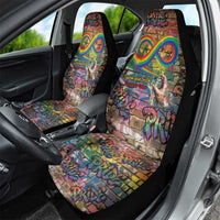Pride Graffiti Wall Car Seat Cover Speak Your Truth, Embrace Your Color