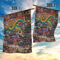 Pride Graffiti Wall Garden Flag Speak Your Truth, Embrace Your Color