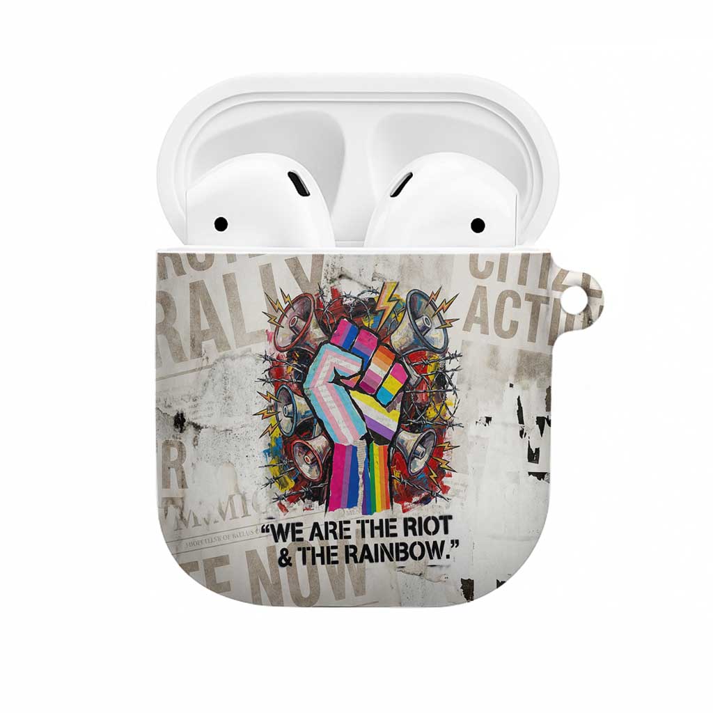 Loud & Proud AirPods Case Riot and the Rainbow Protest Art