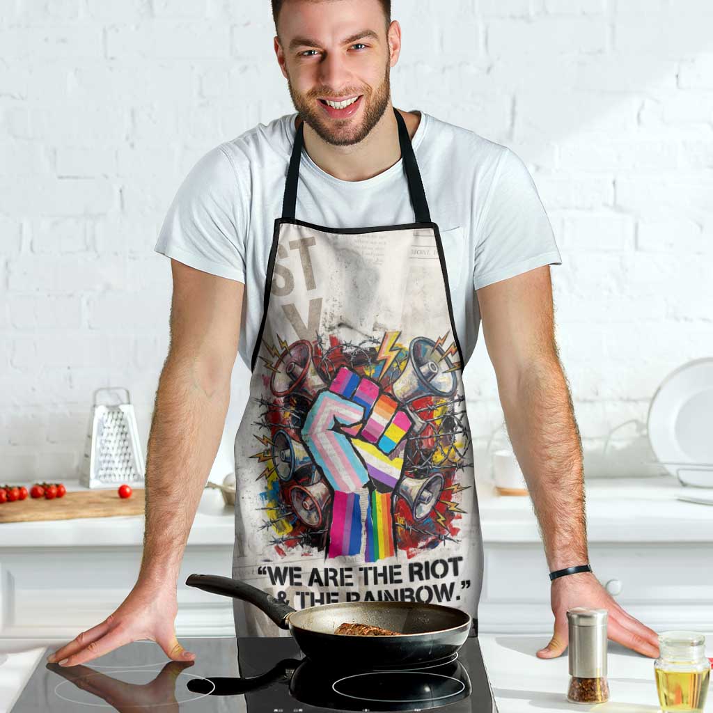 Loud & Proud Apron Riot and the Rainbow Protest Art