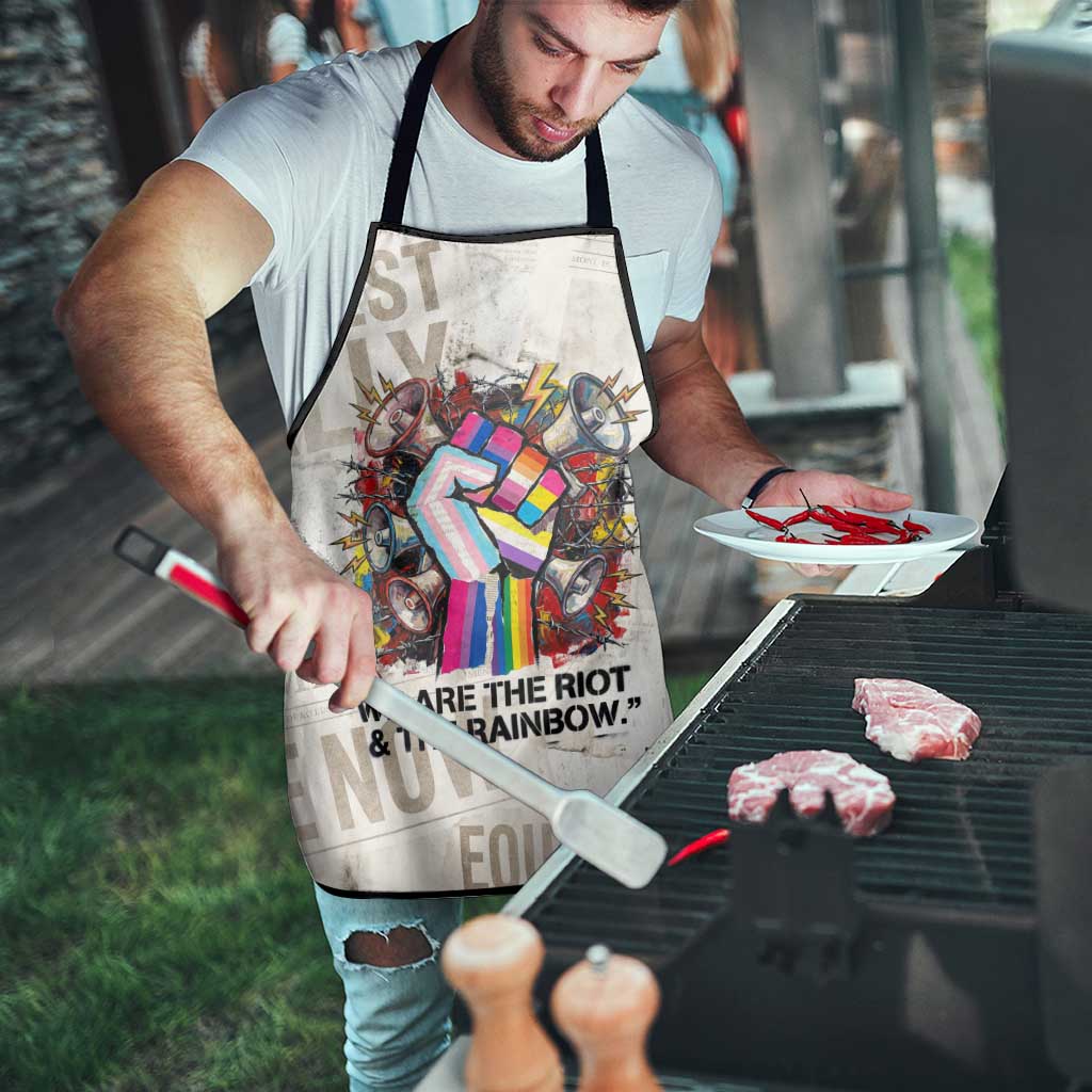 Loud & Proud Apron Riot and the Rainbow Protest Art