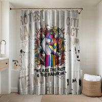 Loud & Proud Bathroom Set Riot and the Rainbow Protest Art