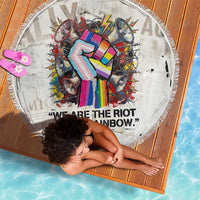 Loud & Proud Beach Blanket Riot and the Rainbow Protest Art
