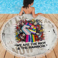 Loud & Proud Beach Blanket Riot and the Rainbow Protest Art