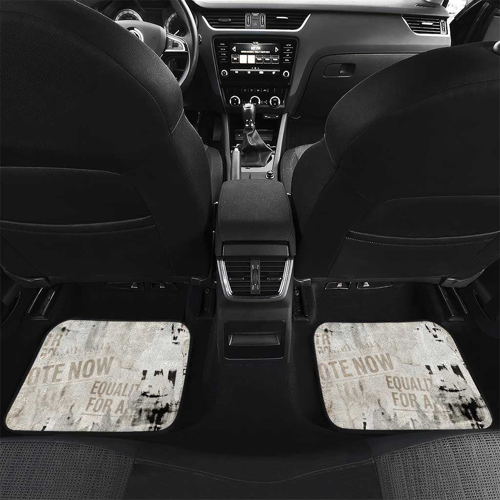 Loud & Proud Car Mats Riot and the Rainbow Protest Art