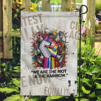 Loud & Proud Garden Flag Riot and the Rainbow Protest Art