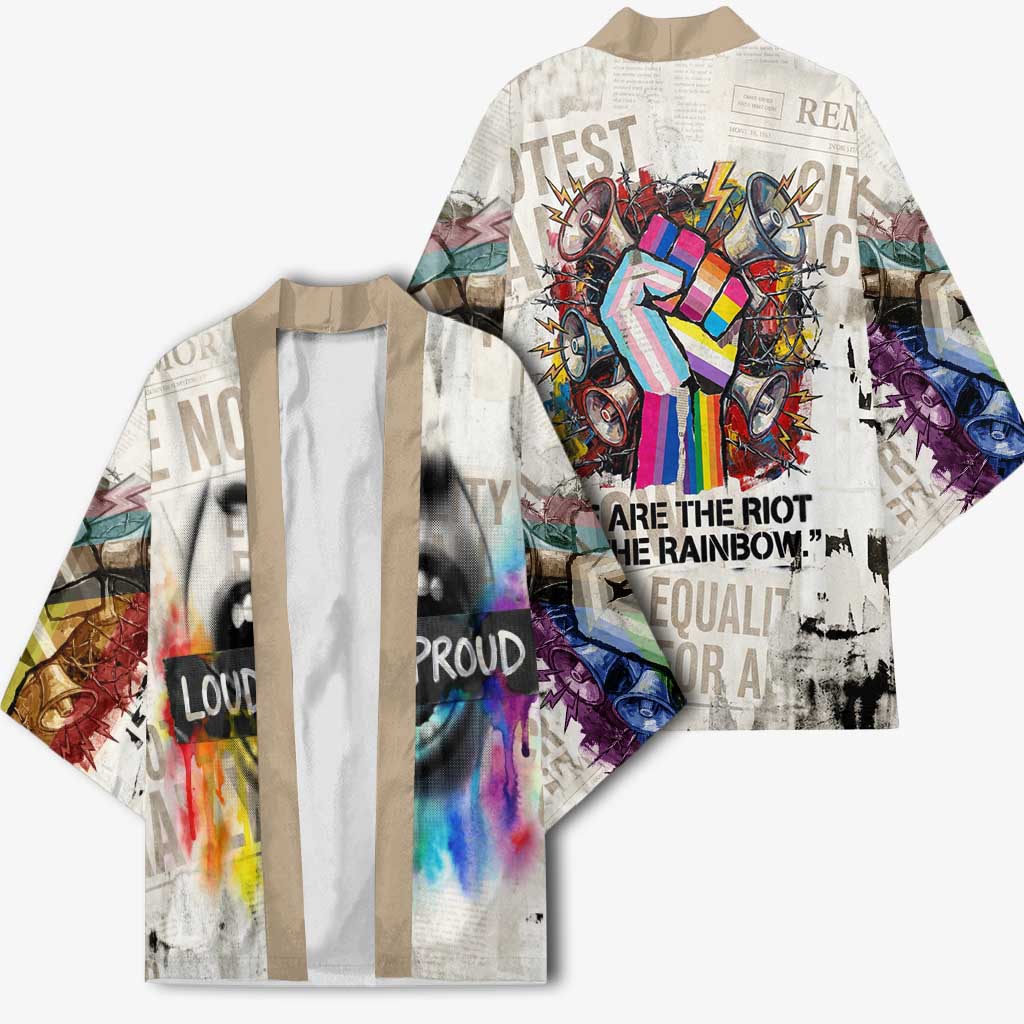 Loud & Proud Kimono Riot and the Rainbow Protest Art